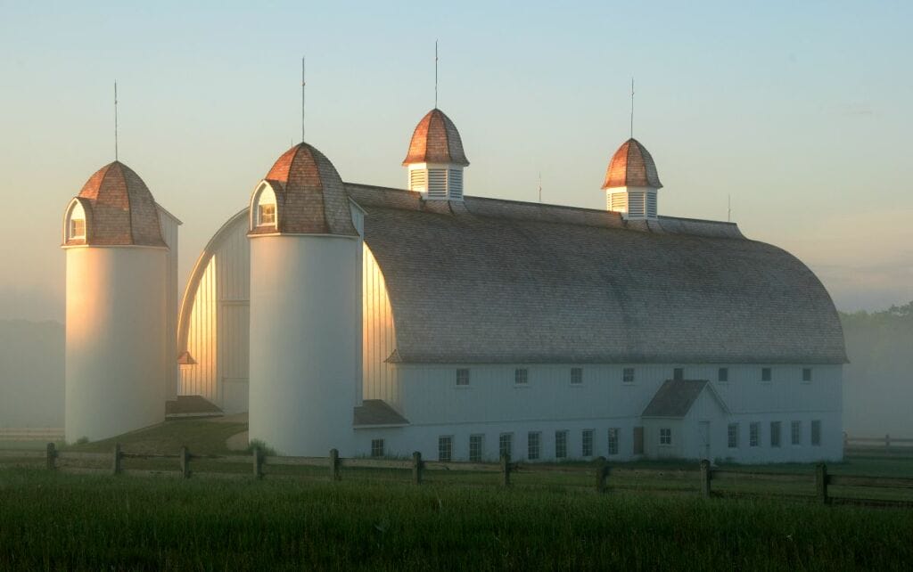 Historical barn located in West Michigan